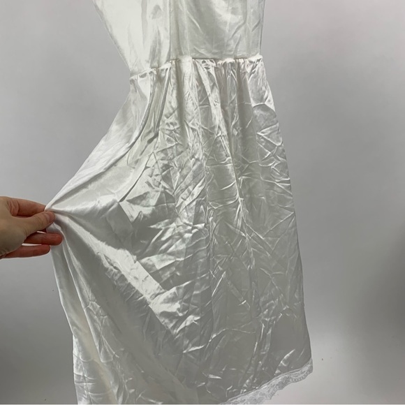 Vintage Lingerie Slip Bustier Lace Adjustable Madonna Like a Virgin Sexy Dress S - Picture 4 of 8